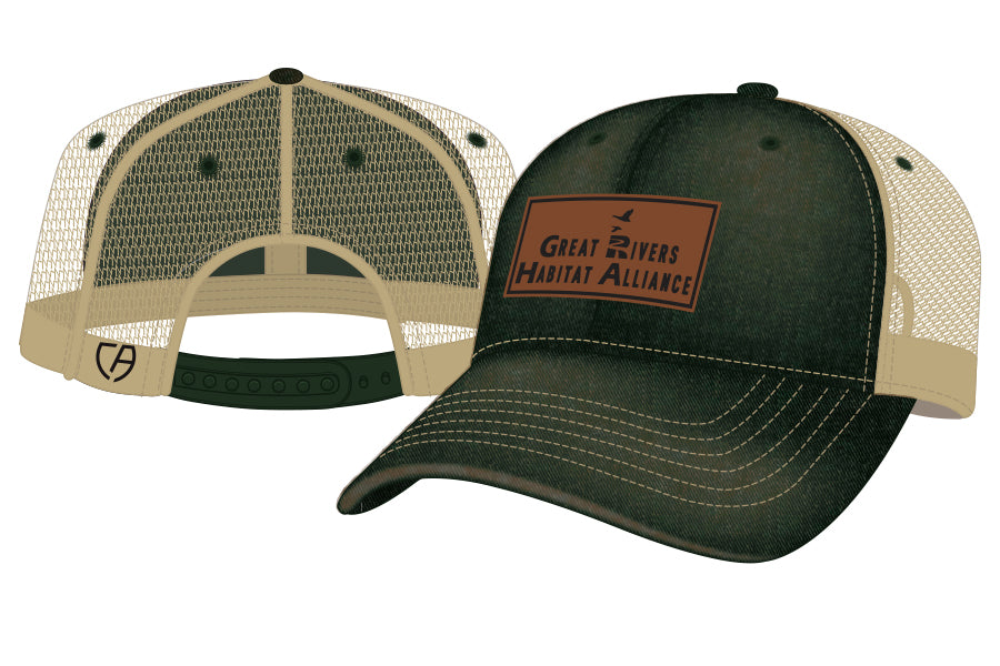 Premium Vintage Washed Mesh Back Cap