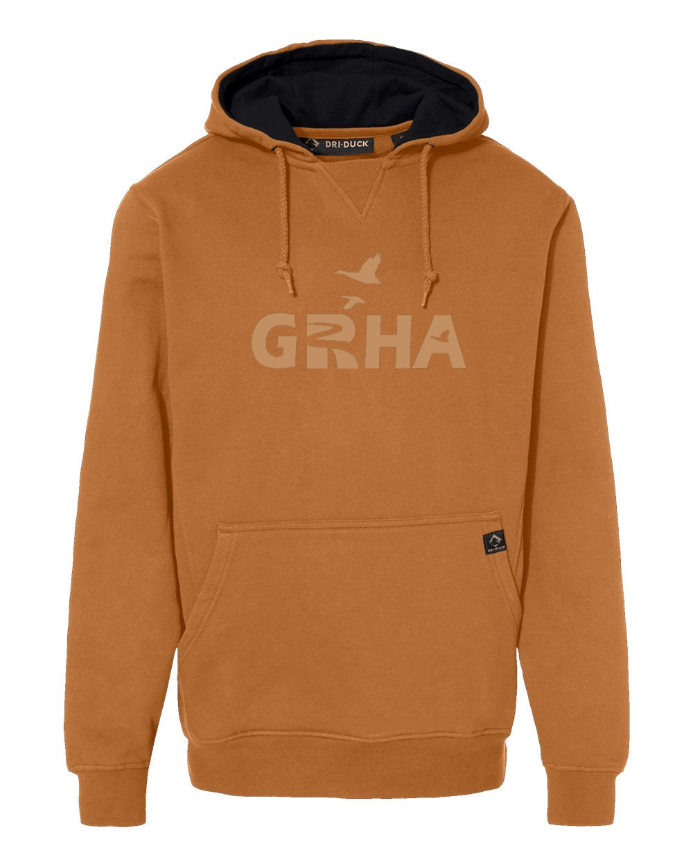 Premium Heavy Woodland Fleece Pullover – Saddle Brown