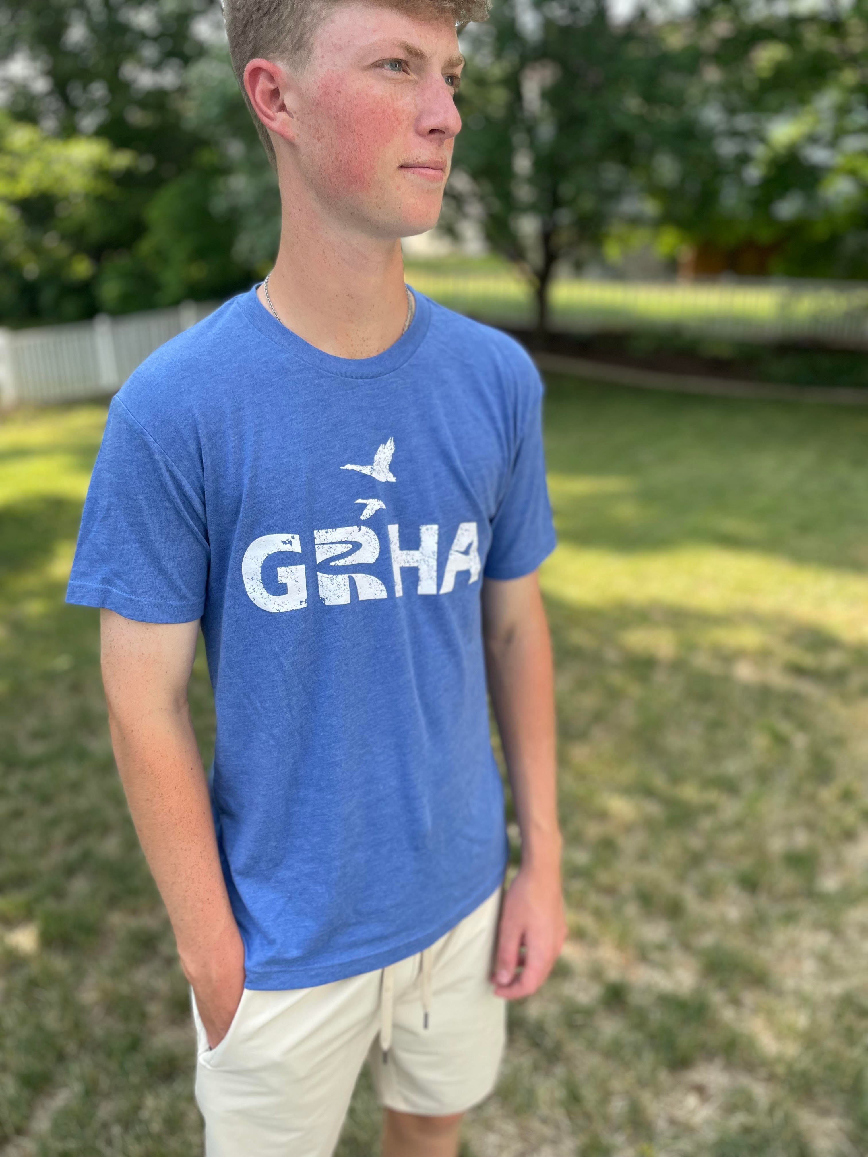 Premium Triblend Short Sleeve Crew - Royal