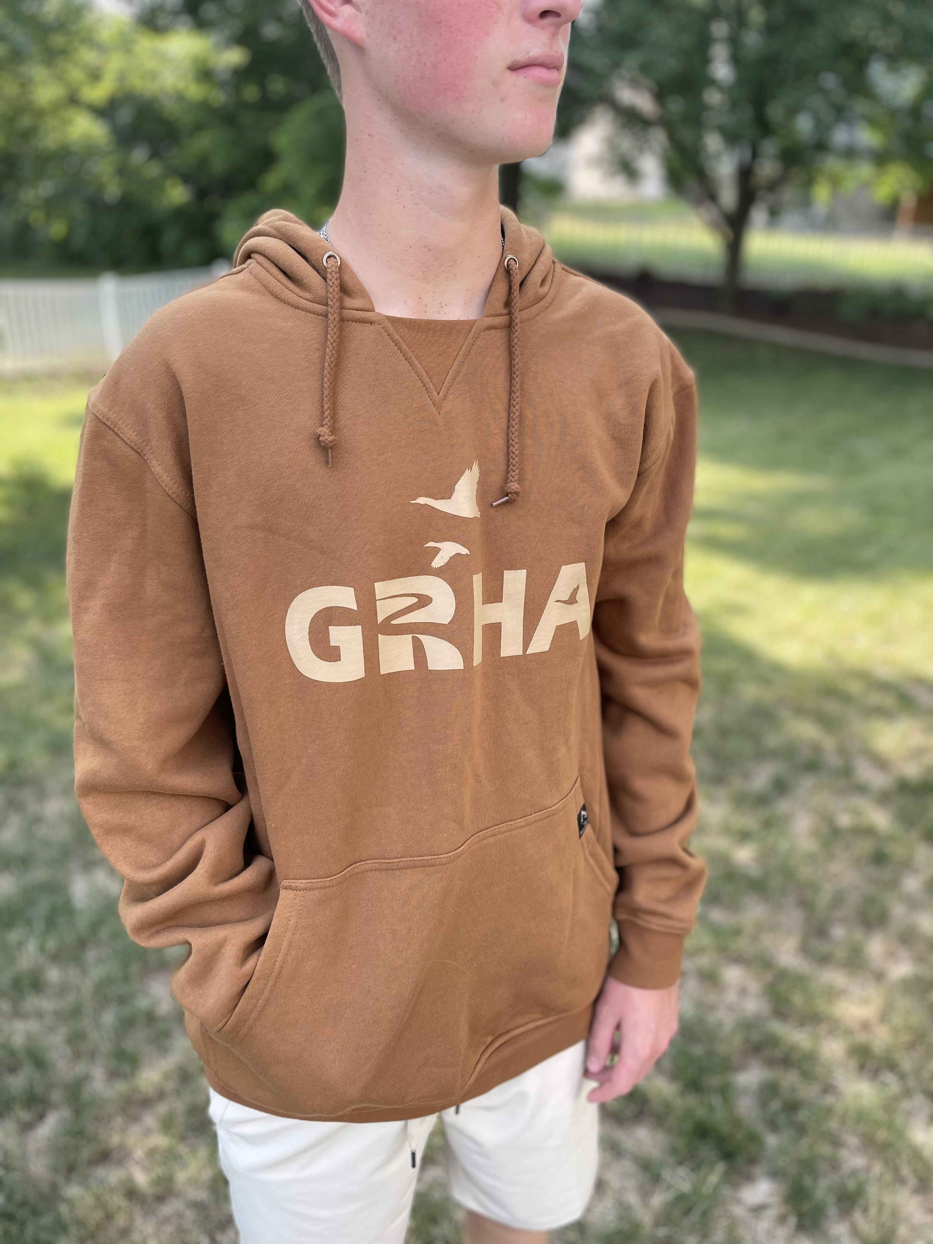 Premium Heavy Woodland Fleece Pullover – Saddle Brown